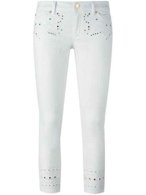 michael kors embellished jeans|michael kors jeans women.